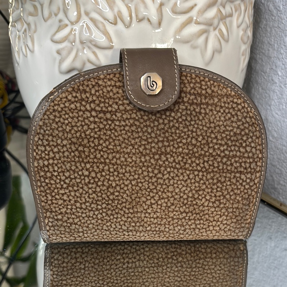 Bettina Vintage‎ Brown suede wallet